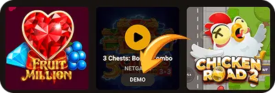 slot lair casino how to play a game in demo