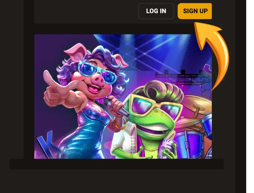 how to initiate a sign up procedure and slotlair casino